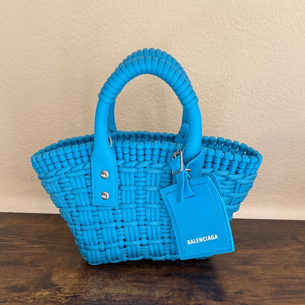 Balenciaga Bistro Mini Basket Bag XXS